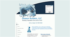 Desktop Screenshot of gleasonbuilders.com